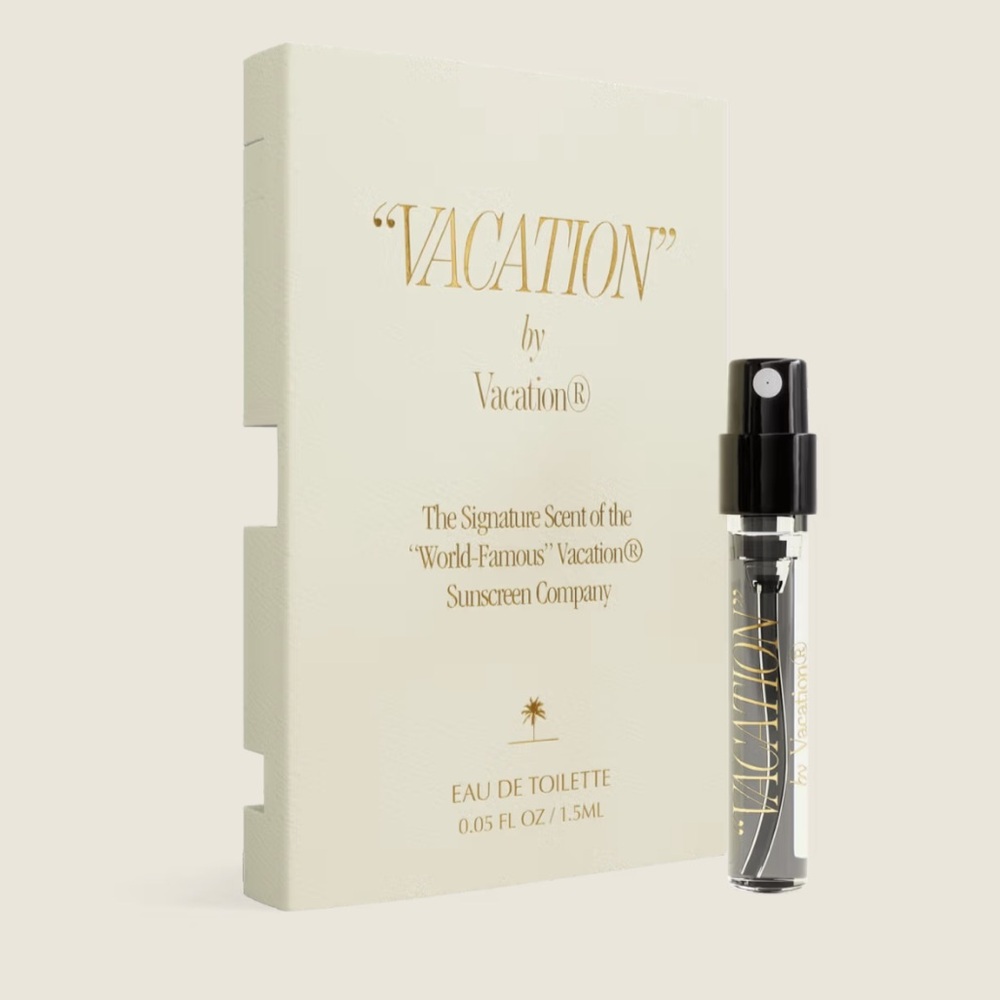❗️6/$25❗️”Vacation” by Vacation Inc Sample